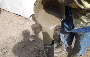 Бетонирование винтовых свай Бетонирование винтовых свай